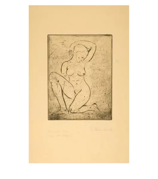 Wilhelm Lehmbruck — Kniende, klein — Galerie Kornfeld