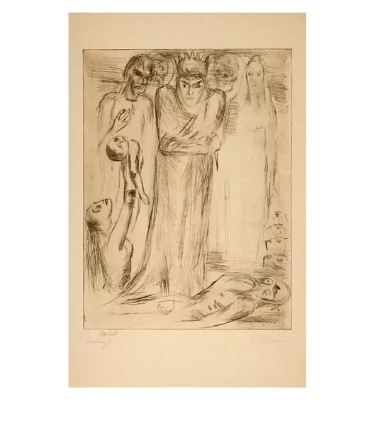 Wilhelm Lehmbruck — Macbeth III — Galerie Kornfeld