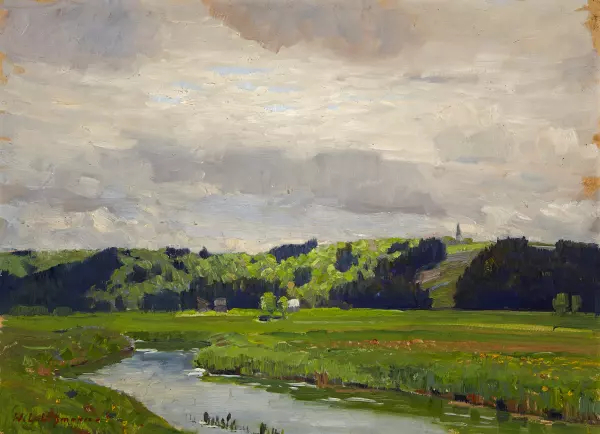 Landschaft am Bach