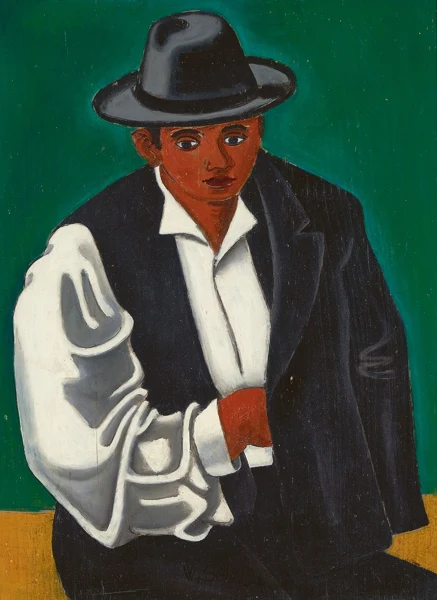 Wilhelm Schmid — Junger Bauer, 1970