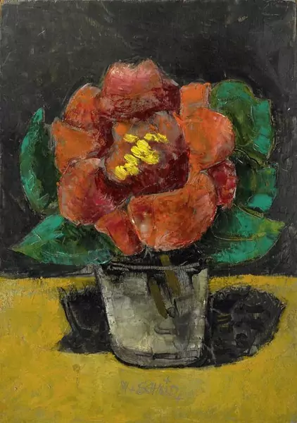 WILHELM SCHMID — Blumenstilleben. — Koller Auktionen