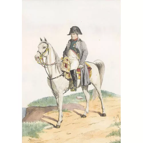 Wilhelm Stückelberger — Napoleon zu Pferd.