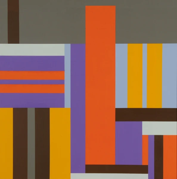 Willi Goetz — Abstrakte Komposition No. 2/02, 2002