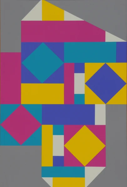 Willi Goetz — 2 Gemälde: Ohne Titel; Nr. 20/93, 1993