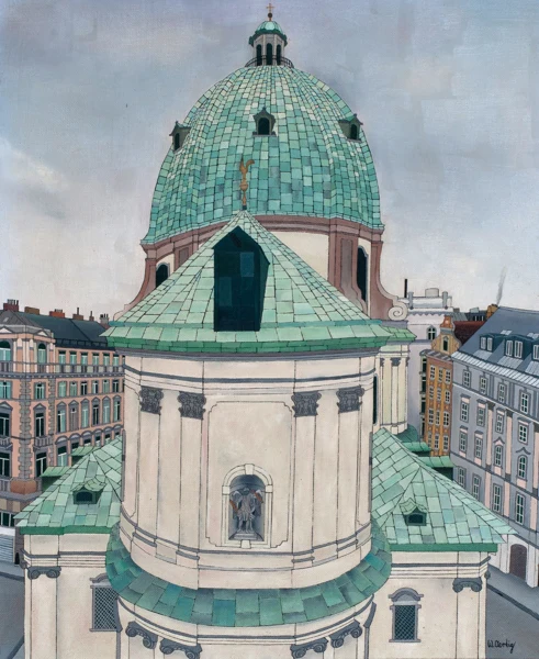 Willi Oertig — Peterskirche in Wien, 1979