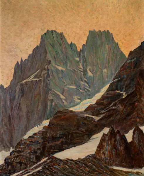 Aiguilles de Chamonix. 1922