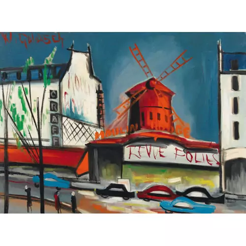 Das Moulin-Rouge in Paris