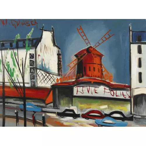 Das Etablissement Moulin-Rouge in Paris