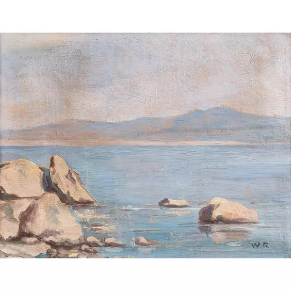 "Bord du Lac de Neuchâtel prés Marin"