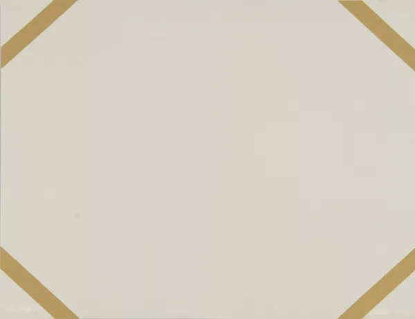 William Turnbull — Ohne Titel, aus "Formen der Farben", 1967