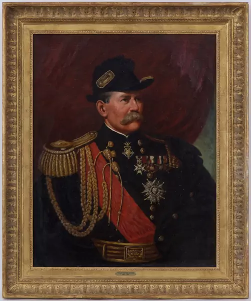 William Turner Dannat — Portrait du général Horace Porter, ambassadeur des Etats-Unis en France — Piguet Hôtel des Ventes