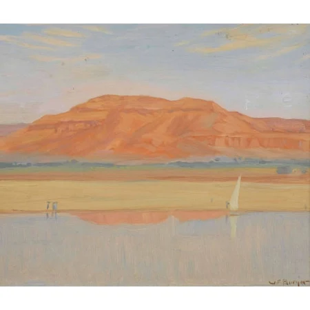 "Ölskizze aus Luxor (Egypte)"