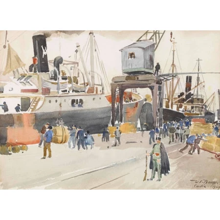 Der Hafen von Cadix