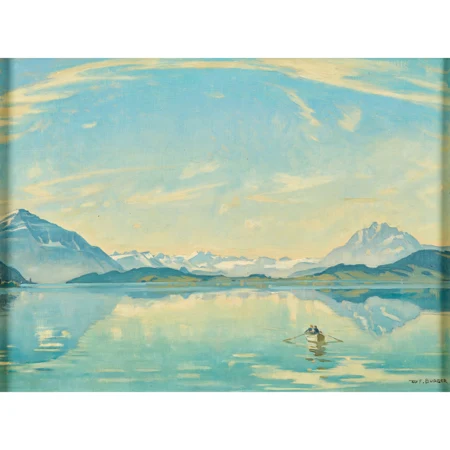 "Zugersee mit Rigi und Pilatus"