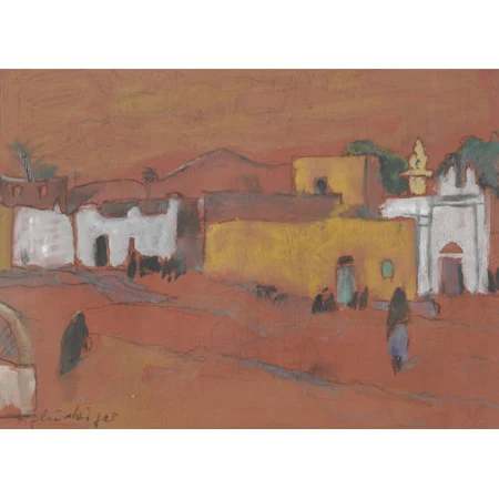 "Nubisches Dorf in Ägypten"