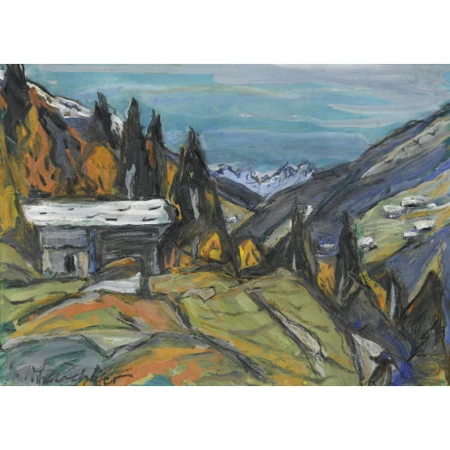 Herbstliche Berglandschaft