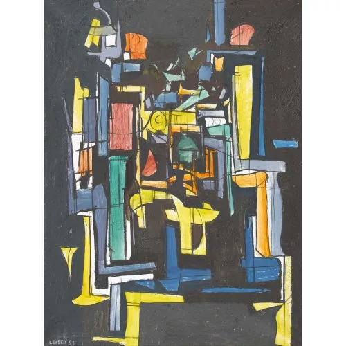 Willy Leiser — Geometrische Komposition.