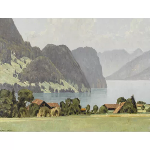 Willy Monnier — "Am Brienzersee".