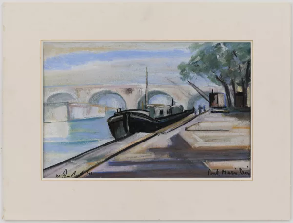 Willy Rochat — "Le Pont-Marie, Paris"
