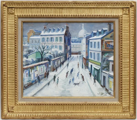 Montmartre sous la neige