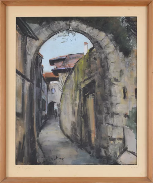 Willy Rochat — Rue à St-Saphorin
