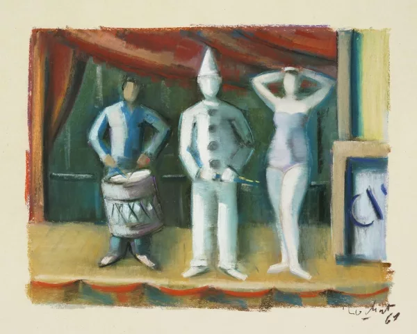 Willy Rochat — Les saltimbanques