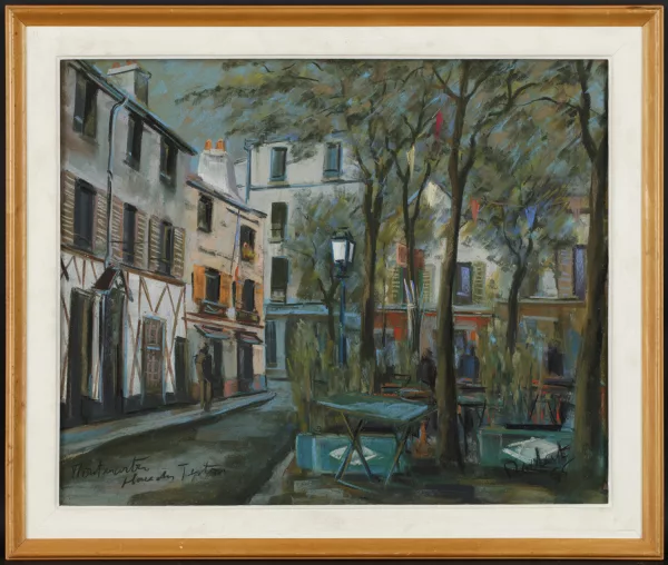 Willy Rochat — Vue de Paris vers Notre-Dame