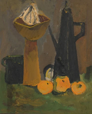 Nature morte au presse orange