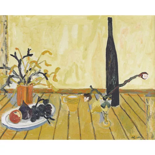 Willy Suter — "Nature morte à la bouteille".