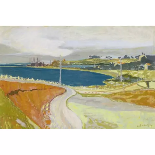 "Sète. Vue sur les Étangs"