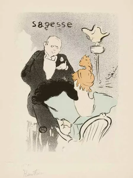 Willy Suter — HENRI DE TOULOUSE-LAUTREC Albi 1864–1901 Malromé Sagesse — Galerie Kornfeld