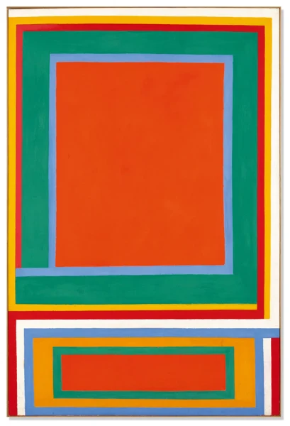 Wolf Barth — Initiale zu Rot, 1985