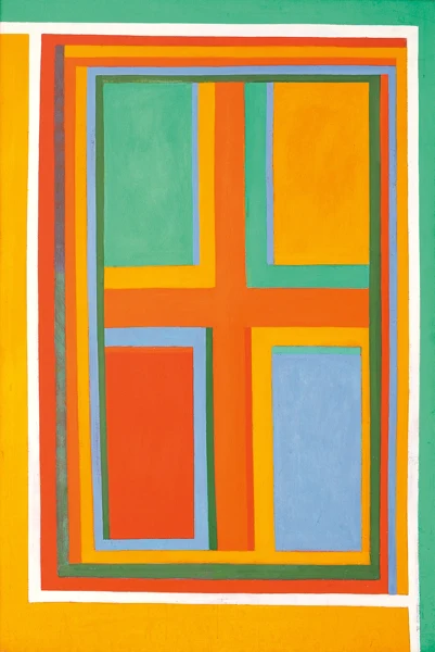 Wolf Barth — Initiale zu Vierfeld, 1984