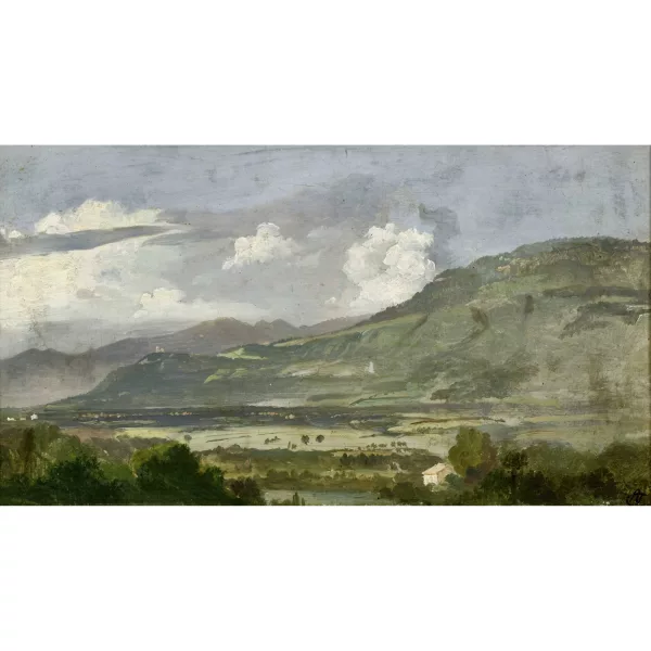 Wolfgang Adam Töpffer — "Vue sur les Voirons".