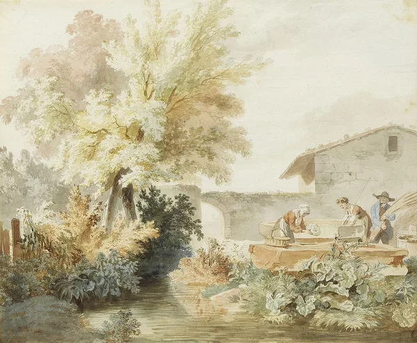 Wolfgang Adam Töpffer — Les lavandières