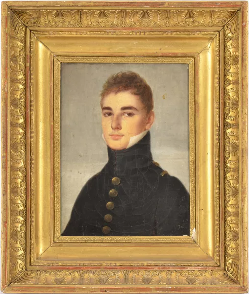 Wolfgang Adam Töpffer — Portrait d'un jeune officier