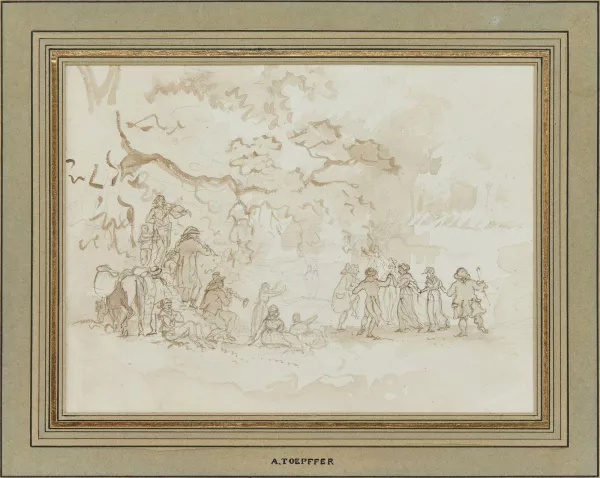 Wolfgang Adam Töpffer — Bal de campagne