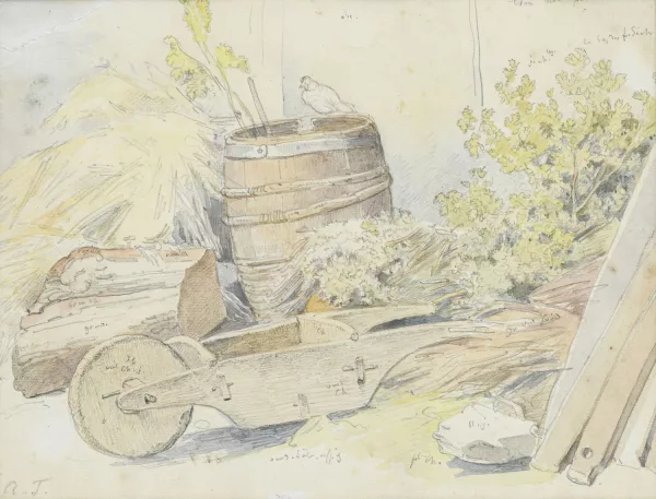 Wolfgang Adam Töpffer — Dans la grange