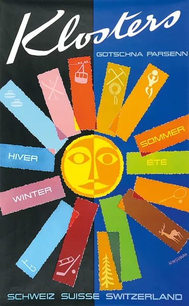 Wolfgang Hausamann — Klosters - Gotschna Parsenn, 1959