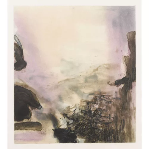 Wou-Ki Zao — "L′étang Nr. 323".