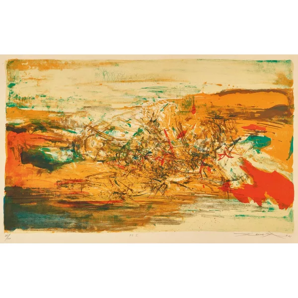 Wou-Ki Zao — Ohne Titel.