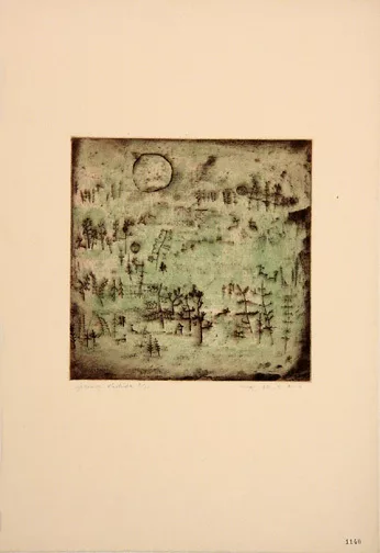 Wou-Ki Zao — Paysage au soleil, 1950