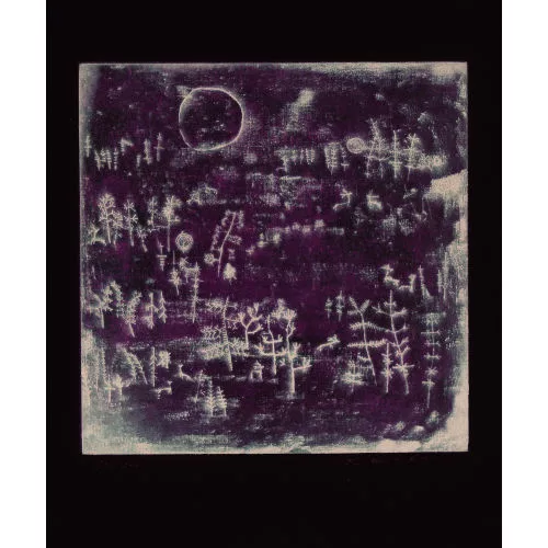 Wou-Ki Zao — Paysage au soleil.