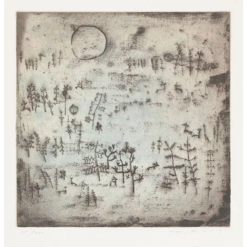 Wou-Ki Zao — "Paysage au soleil".
