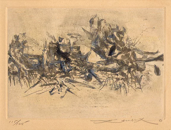 Wou-Ki Zao — Composition, 1962