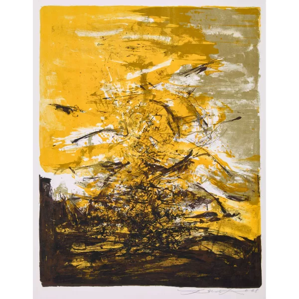 Wou-Ki Zao — "Ohne Titel".