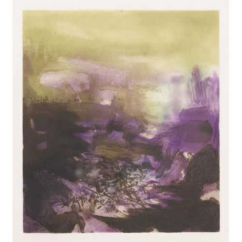 Wou-Ki Zao — "L′étang Nr. 228".