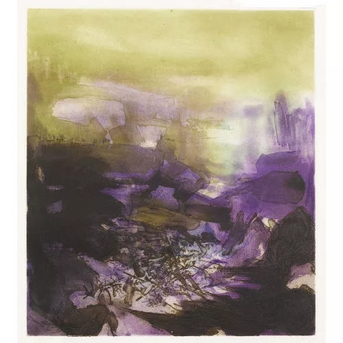 Wou-Ki Zao — "L′étang Nr. 228".