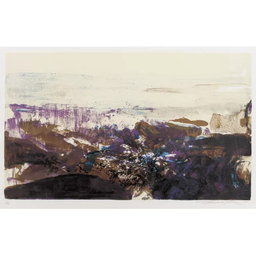 Wou-Ki Zao — "A la gloire de l′image et Art poétique, Nr. 279".