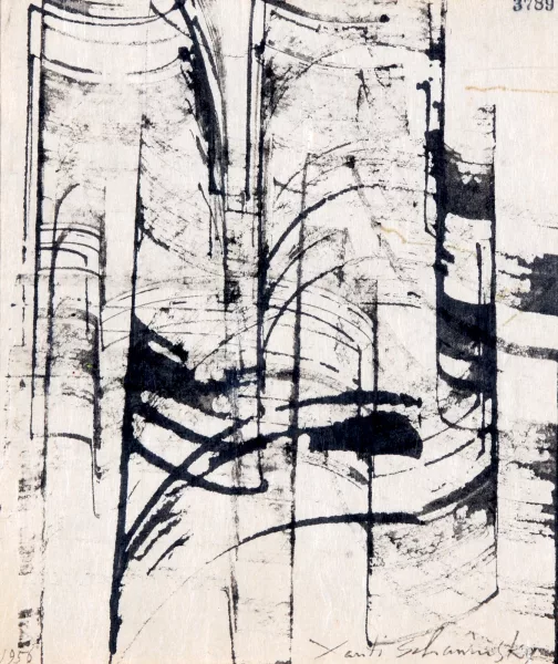 Xanti Schawinsky — Ohne Titel (City), 1958